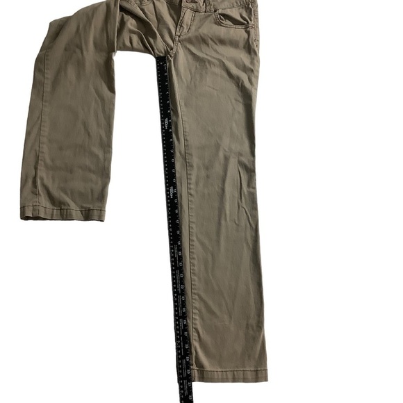 Prana Kayla Straight Leg Jeans Size 4 Taupe Tan Brown - Picture 5 of 9